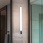 Kromi muovi kylpyhuoneen seinävalaisin, Bernou, 16W, 3000K LED, IP44