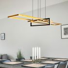 Messinki metalli riippuvalaisin, Hatun, 34W, 3000K LED