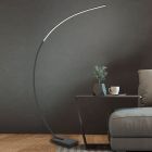 Musta metalli kaarilamppu, Yoel, 18W, 3000K LED, katkaisimella