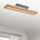 Ruskea puu kattolamppu, Deka, 27W, 3000K LED