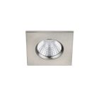 Nikkeli metalli kylpyhuoneen upotettava spottivalaisin, Iman, 5W, 3000K LED, IP65