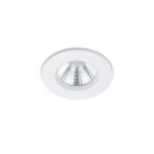 Valkoinen metalli kylpyhuoneen upotettava spottivalaisin, Iman, 5W, 3000K LED, IP65
