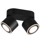 Musta metalli kattolamppu, Jorno, 3,5W, 3000K LED