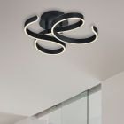 Antrasiitti metalli kattolamppu, Davu, 40W, 3000K LED