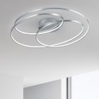 Nikkeli metalli kattolamppu, Sabra, 38W, 3000K LED