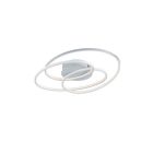 Valkoinen metalli kattolamppu, Sabra, 38W, 3000K LED