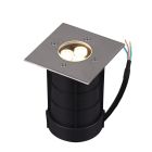 Nikkeli metalli maavalaisin, Jabari, 3W, 3000K LED, IP65