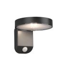 Antrasiitti muovi liiketunnistimella varustettu ulkoseinävalaisin, Sunny, 4,5W, 3000K LED, IP44
