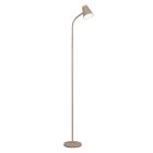Ruskea muovi lattiavalaisin, Rahul, 4,5W, 3000K LED, katkaisimella