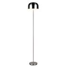 Nikkeli metalli ladattava lattiavalaisin, Dustin, 2,5W, 3000K LED, 3-portaisesti himmennettävä