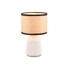 Keramiikka pöytävalaisin valkoinen, Shivam