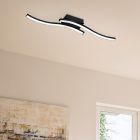 Musta metalli kattolamppu, Go, 5W, 3000K LED