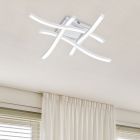 Valkoinen metalli kattolamppu, Go, 5W, 4000K LED