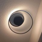 Harmaanruskea metalli kattolamppu, Sassandra, 22W, 3000K LED, 3-portaisesti himmennettävä