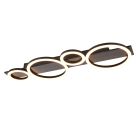 Musta metalli kattovalaisin, Ishaan, 26,5W, 3000K LED