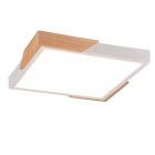 Valkoinen muovi kattolamppu, Selinde, 20W, 3000K LED, 3-portaisesti himmennettävä