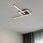Musta metalli kattovalaisin, Mahad, 17W, 3000K LED
