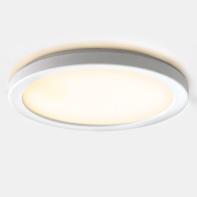 Muovi kylpyhuoneen kattovalaisin valkoinen, Shivani, 15W, 3000K LED, IP44