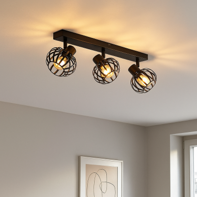 Teollinen kattokohdevalaisin musta, Lieve