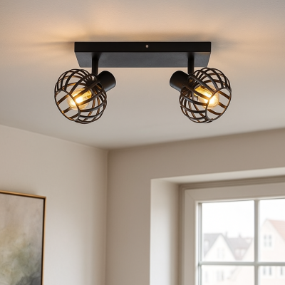 Teollinen kattokohdevalaisin musta, Lieve