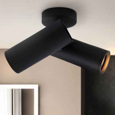 Moderni kattokohdevalaisin musta, Nadi