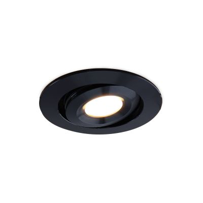 Moderni veranda pintavalaisin musta, Rona, 3W, 2700K LED, IP44