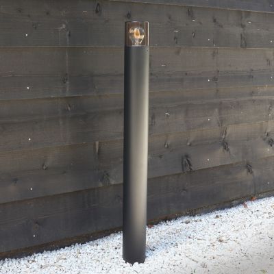 Moderni ulkovalaisin musta, Sanel, IP44