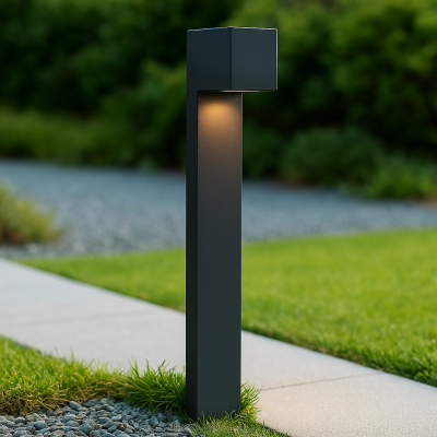 Moderni ulkovalaisin musta, Corella, IP54