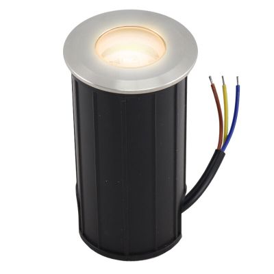 Alumiini maavalaisin kromi, Catamarca, 3W, 3000K LED, IP68