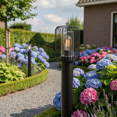 Moderni ulkovalaisin musta, Enya, IP44