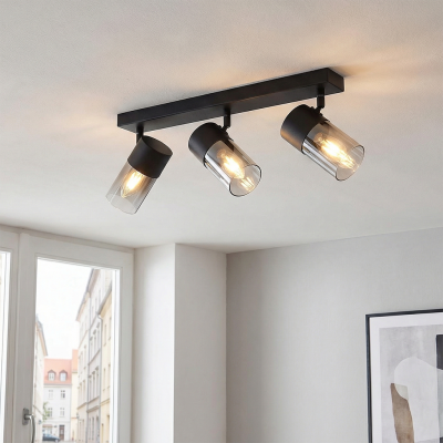 Moderni kattokohdevalaisin musta, Huy