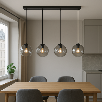 Design riippuvalaisin harmaa, Giada