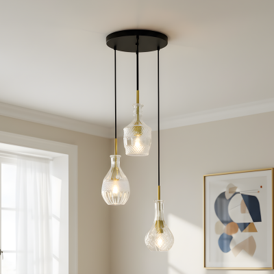Design riippuvalaisin läpinäkyvä, Danny