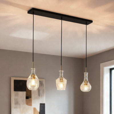 Design riippuvalaisin läpinäkyvä, Danny