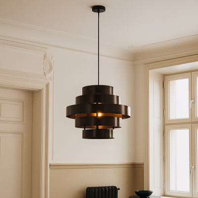 Rustiikkinen riippuvalaisin ruskea, Jana