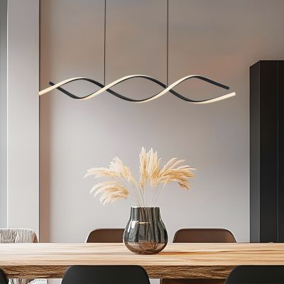 Design riippuvalaisin musta, Kuno, 45W, 3000K LED, 3-portaisesti himmennettävä