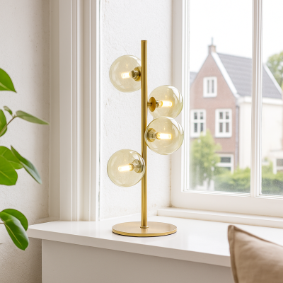 Design pöytävalaisin vihreä, Remo, katkaisimella