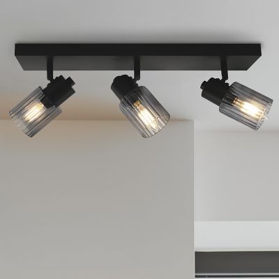 Retro kattokohdevalaisin harmaa, Omer