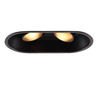 Moderni upotettava spottivalaisin musta, Timothy