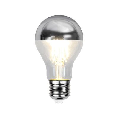 Himmennettävä E27 LED-ajovalo Malik, hopea, A60, 4,8 W, 2700 K, IP44