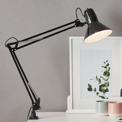 Metalli puristinspotti musta, Katharina, katkaisimella