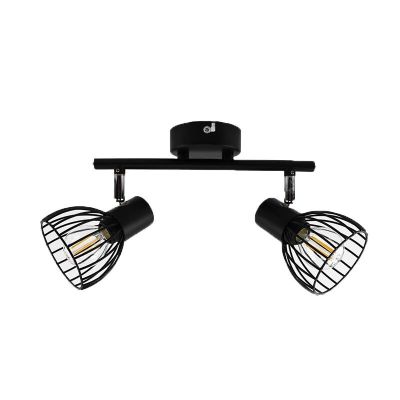 Teollinen kattokohdevalaisin musta, Adama