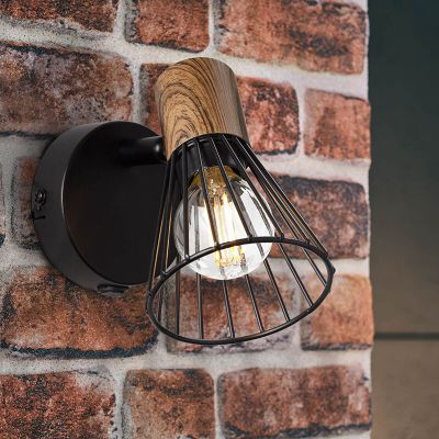 Moderni seinävalaisin ruskea, Floor, katkaisimella