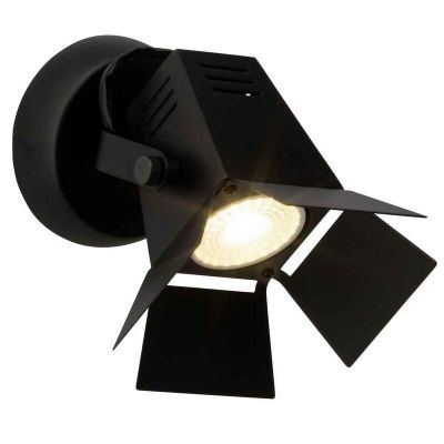 Teollinen kattokohdevalaisin musta, Jowenna, 5W, 3000K LED