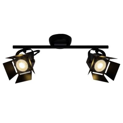 Teollinen kattokohdevalaisin musta, Jowenna, 5W, 3000K LED