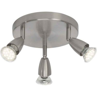 Metalli kattovalaisin kromi, Keysha, 3W, 3000K LED