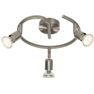 Metalli kattokohdevalaisin kromi, Hayo, 50W, 3000K LED