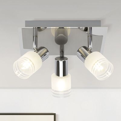 Metalli kattokohdevalaisin kromi, Blake, 28W, 2700K LED