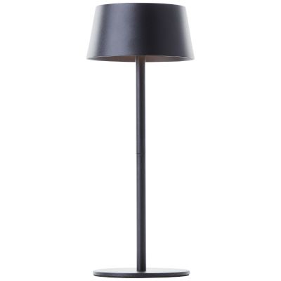 Moderni aurinkovoimainen ulkovalaisin musta, Soumaya, 4W, 3000K LED, IP44, 3-portaisesti himmennettävä