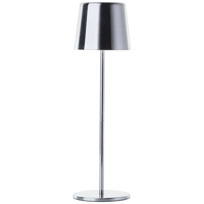 Moderni ladattava ulkopöytävalaisin nikkeli, Skander, 4W, lämmin–kylmä valkoinen säädettävä LED, IP44, kosketushimmentimellä